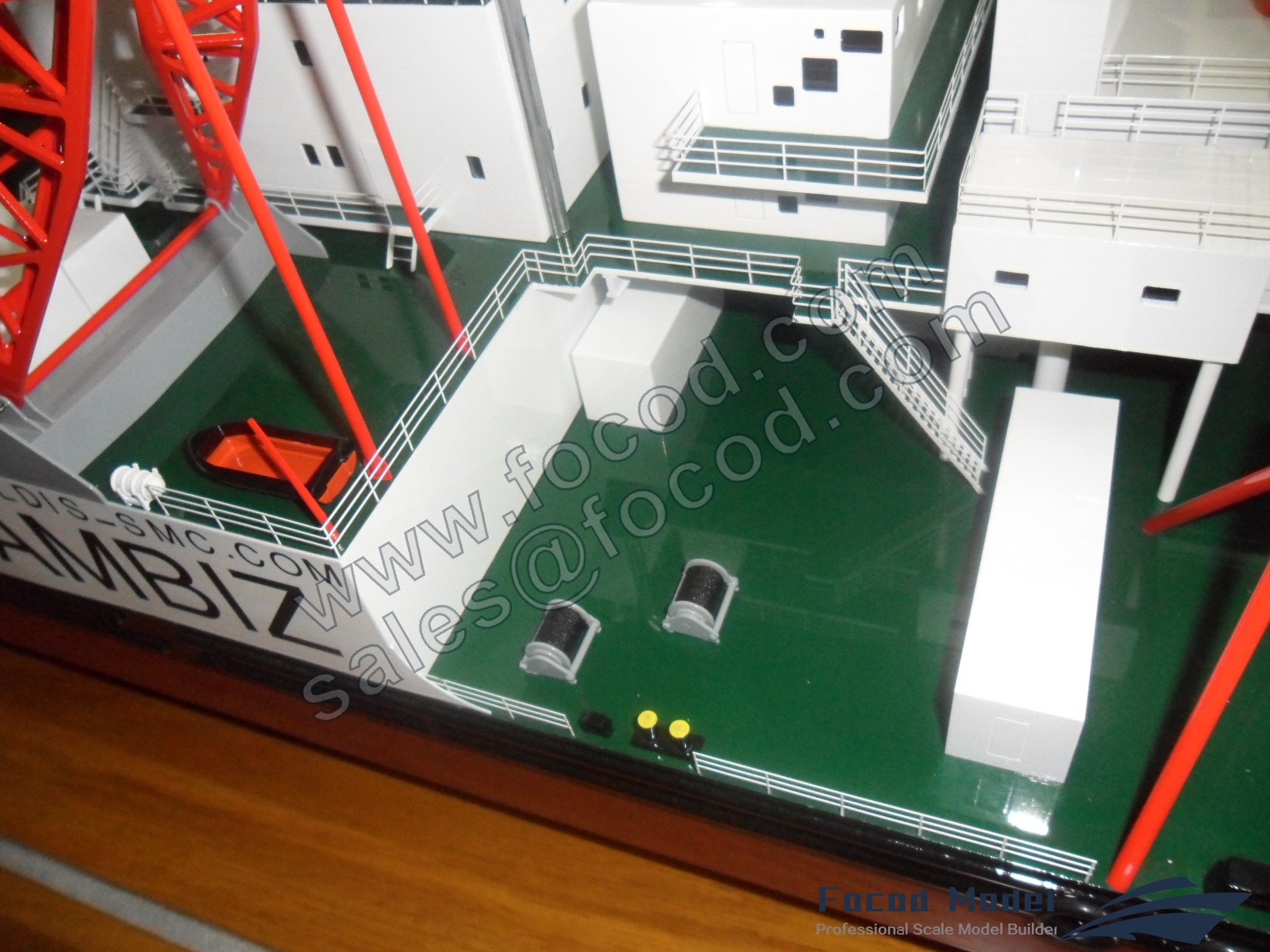 85米重型起重船 - Rambiz号定制模型